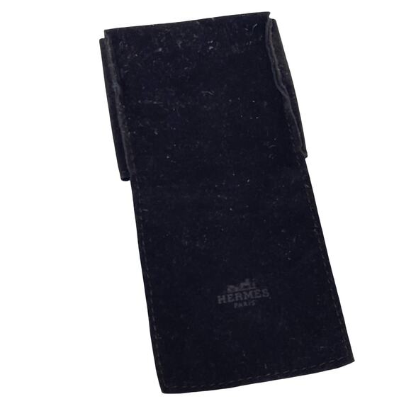 Hermes brown suede bracelet dust bag - Picture 3 of 4